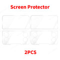 Ultra-Clear Screen Protector for AYN Thor Game Console Upper and Bottom Screen 9H Anti-Scratch Tempered Glass for AYN THOR