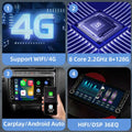 Jundof Android 16 Car Radio For Peugeot 107 Toyota Aygo Citroen C1 2005-2014 Stereo Carplay GPS Navi Multimedia Player No 2 Din