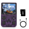 GAMINJA New Open Source Retro Handheld Video Game Console Buit in 64GB Card Emulator for PS1/PSP/DC/N64/SS 3.5 Inch IPS Screen