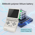 POWKIDDY V90S Retro Handheld Game Console 3.5 lnch 4:3Dual Type-C Long IPS Screen A133 Plus Flip Battery Life Cheap Kid Gift New