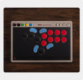 8BitDo All-Button Wireless Arcade Controller for Switch 1/2 & Windows, Low-profile Mechanical Switches, 4 Programmable Buttons