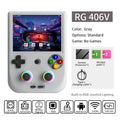 ANBERNIC RG406V Retro Handheld Game Console 4" IPS Multi-touch Screen Android 3D Hall Joystick 5500mAh Video Player 1080p DP Out