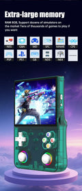 FLLBW R36 ultra X retro handheld video game console open source Linux system 4.5 inch IPS screen portable handheld game console