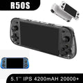 New R50S Retro Handheld Game Console 5.1 Inch Large Screen Linux System 854*480 4200mAh Video Gaming Player Boy Gifts