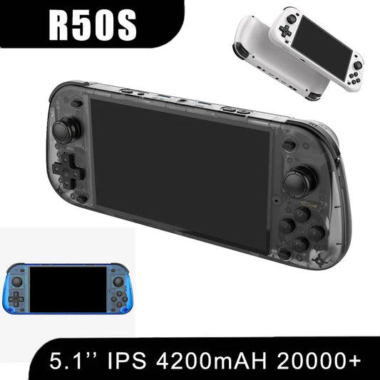 iGameConsole R50 Best Retro Handheld Gaming Console 2026 | 10000 Preloaded GBA SNES PS1 Games Plug and Play | Back to School Gift for Kids Adults Dad | 5.1 Inch IPS Linux 64GB Emulator Console | Nostalgic Classic Gaming Childhood Memories