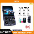 Open Source R36MAX Retro Handheld Video Game Console RK3326 Chip 64/128G Portable Pocket Game Player 4‘’HD Screen R36 PRO R36S