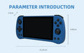 Powkiddy X55 Retro Handheld Game Console 5.5 Inch HD Portable WiFi Gaming Console for Kids Adults RK3566 Open Source Emulators