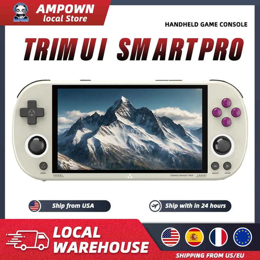 iGameConsole Trimui Smart Best Premium Retro Handheld Console 2026 | 10000 Preloaded GBA SNES PS1 Games Plug and Play | Back to School Gift for Kids Adults Dad | Linux 64GB Emulator Console | Nostalgic Classic Gaming Childhood Memories