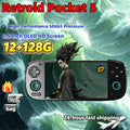 Retroid Pocket 5 RP5 Retro Handheld Game Console Video Game Consoles 12G+128G PSP PS2 5.5 Inch OLED Touch Screen SD865 Android13