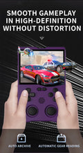 XU10 2.0 Version Retro Handheld Game Console Linux System 3.5 Inch IPS Screen 3000mAh Battery Nostalgic Retro Video Player