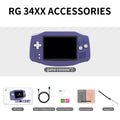 Anbernic RG34XX Retro Handheld Game Consoles RG 34XX Classic Retro Gaming Player Linux 64-bit 3500mAh Battery WiFi Bluetooth HD