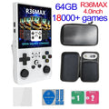 Open Source R36MAX Retro Handheld Video Game Console RK3326 Chip 64/128G Portable Pocket Game Player 4‘’HD Screen R36 PRO R36S