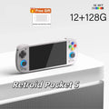 Retroid Pocket 5 Handheld Game Console Video Player Retro Android 13 RP5 5.5 Inch OLED Touch Screen Wifi Bluetooth PSP PS2 Gift