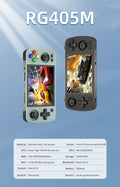 Anbernic RG405M Retro Handheld Game Console 4 inch IPS Touch Screen T618 CNC/Aluminum Alloy Android 12 Portable Player 3000+Game