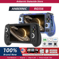 ANBERNIC RG556 Retro Handheld Game Android 13 5.48 inch Touch OLED Screen Support DP WiFi Bluetooth Hall Rocker Battery 5500mAh