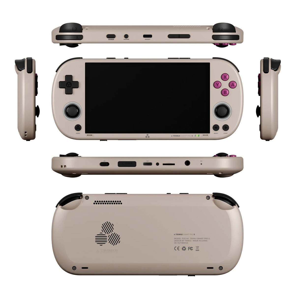 TRIMUI SMART PRO S Open Source Linux Portable Gaming Console 4.96" 1280x720 IPS Trimui Retro Video Game Console Gift 5000mAh