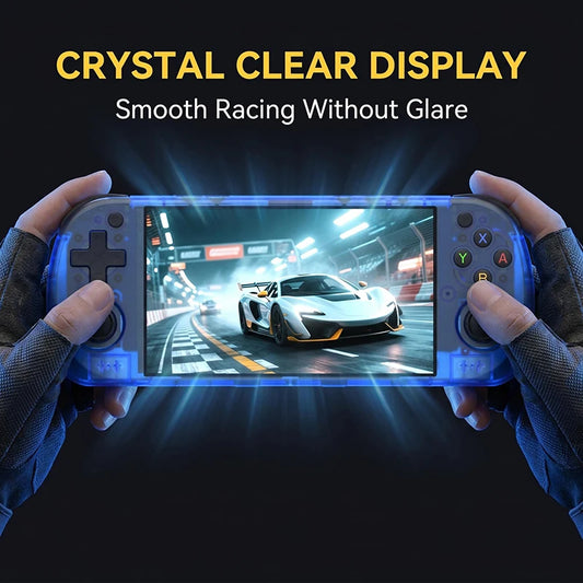 R50H Retro Handheld Game Console 5.1 Inch HD Screen RK3326 Chip 64GB/128GB Optional Up to 26000 Classic Portable Video