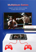 New Powkiddy X70 7.0 Inch HD Screen Handheld Game Console Double Players ATM7051 Quad-Core Retro TV Video Game Console Gift