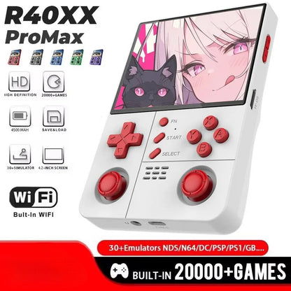 R40XX Pro Max — 4.2" IPS Performance Console (WiFi + 4000mAh)