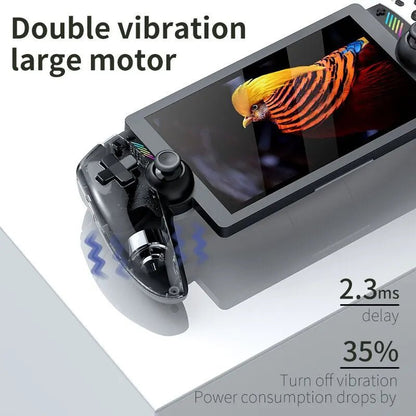 M28 Retro Handheld Game Console 7.1 inch LCD HD Screen 30+ Emulators,128G 4000mAh PS2 3D Dual Analog Stick God of War Classic - handheldgameconsoles.games