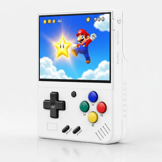 iGameConsole MIYOO Best Retro Handheld Gaming Console 2026 | 10000 Preloaded GBA SNES PS1 Games Plug and Play | Back to School Gift for Kids Adults Dad | 3.5 Inch IPS OnionOS 64GB Emulator Console | Nostalgic Classic Gaming Childhood Memories