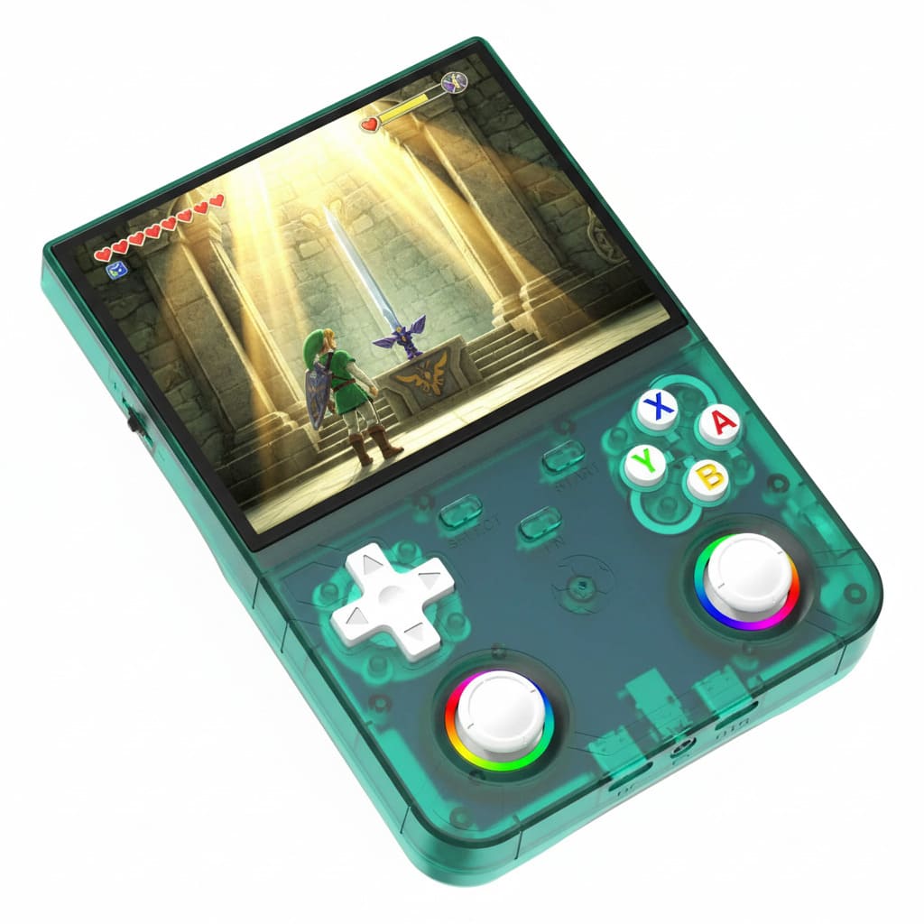 R36Ultra Retro Handheld Console 4.5" IPS Linux-based retro gaming OS 64GB+ | iGameConsole 2026 Premium | Supports GBA SNES PS1 1000+ Preloaded Games Plug and Play | Back to School Gift for Retro Gamers Collectors Enthusiasts