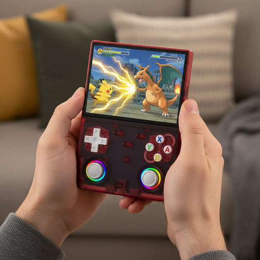 iGameConsole R36 Ultra Best Retro Handheld Gaming Console 2026 | 10000 Preloaded GBA SNES PS1 Games Plug and Play | Back to School Gift for Kids Adults Dad | 4.5 Inch IPS Linux 64GB Emulator Console | Nostalgic Classic Gaming Childhood Memories