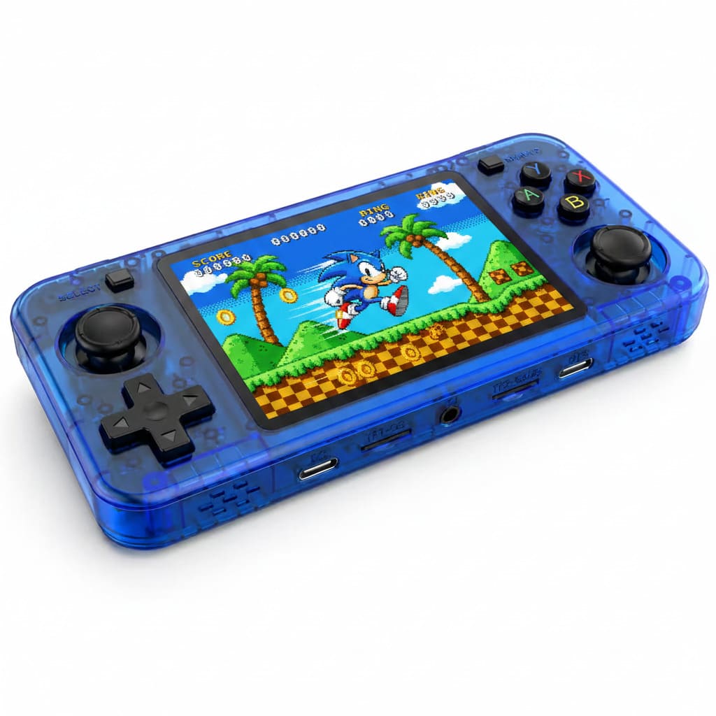 R36H Retro Handheld Console Linux-based retro gaming OS (ArkOS community firmware) 64G / 128G | iGameConsole 2026 Mid-Range | Supports GBA SNES PS1 N64 PSP 15000+ / 22000+ Preloaded Games Plug and Play | Back to School Gift for Retro Gamers