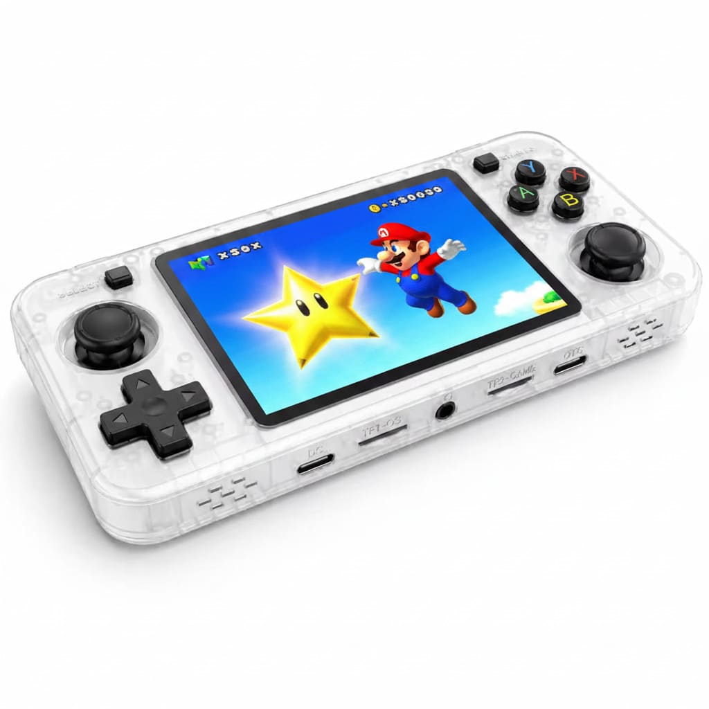 R36H Retro Handheld Console Linux-based retro gaming OS (ArkOS community firmware) 64G / 128G | iGameConsole 2026 Mid-Range | GBA SNES PS1 N64 PSP 15000+ / 20000+ Preloaded Games Plug and Play | Back to School Gift for Retro Gamers