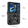 iGameConsole R36PRO Best Premium Retro Handheld Console 2026 | 25000 Preloaded GBA SNES PS1 N64 PSP DS Games Android | Back to School Gift for Retro Gamers Collectors Enthusiasts | 4 Inch IPS Multi-Emulator 128GB Premium Android Emulator