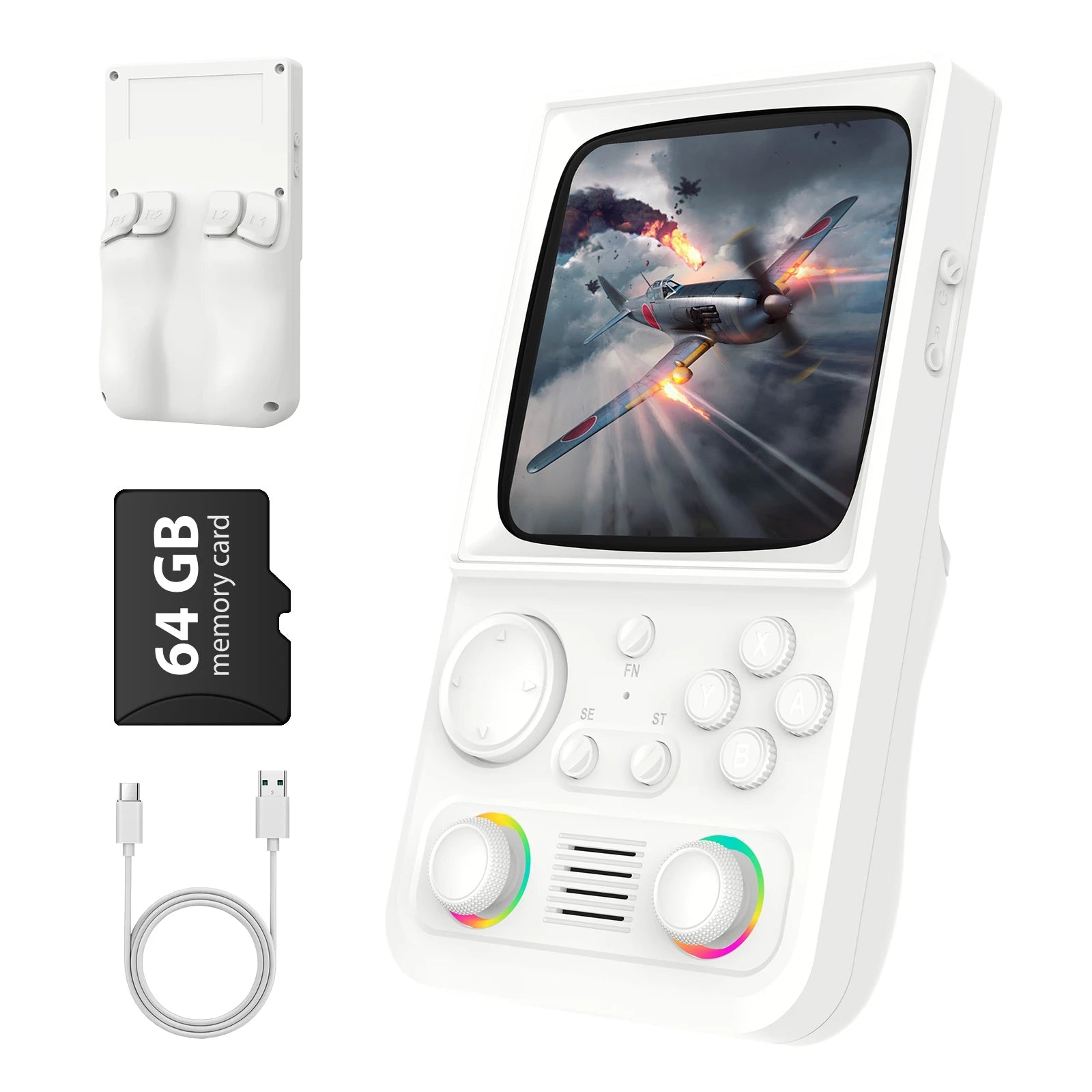 R36T MAX Retro Handheld Game Console 20000+Games EmuEMEC System 4.0'' IPS Screen Supports 5G WiFi Portable Pocket Video Player - handheldgameconsoles.games