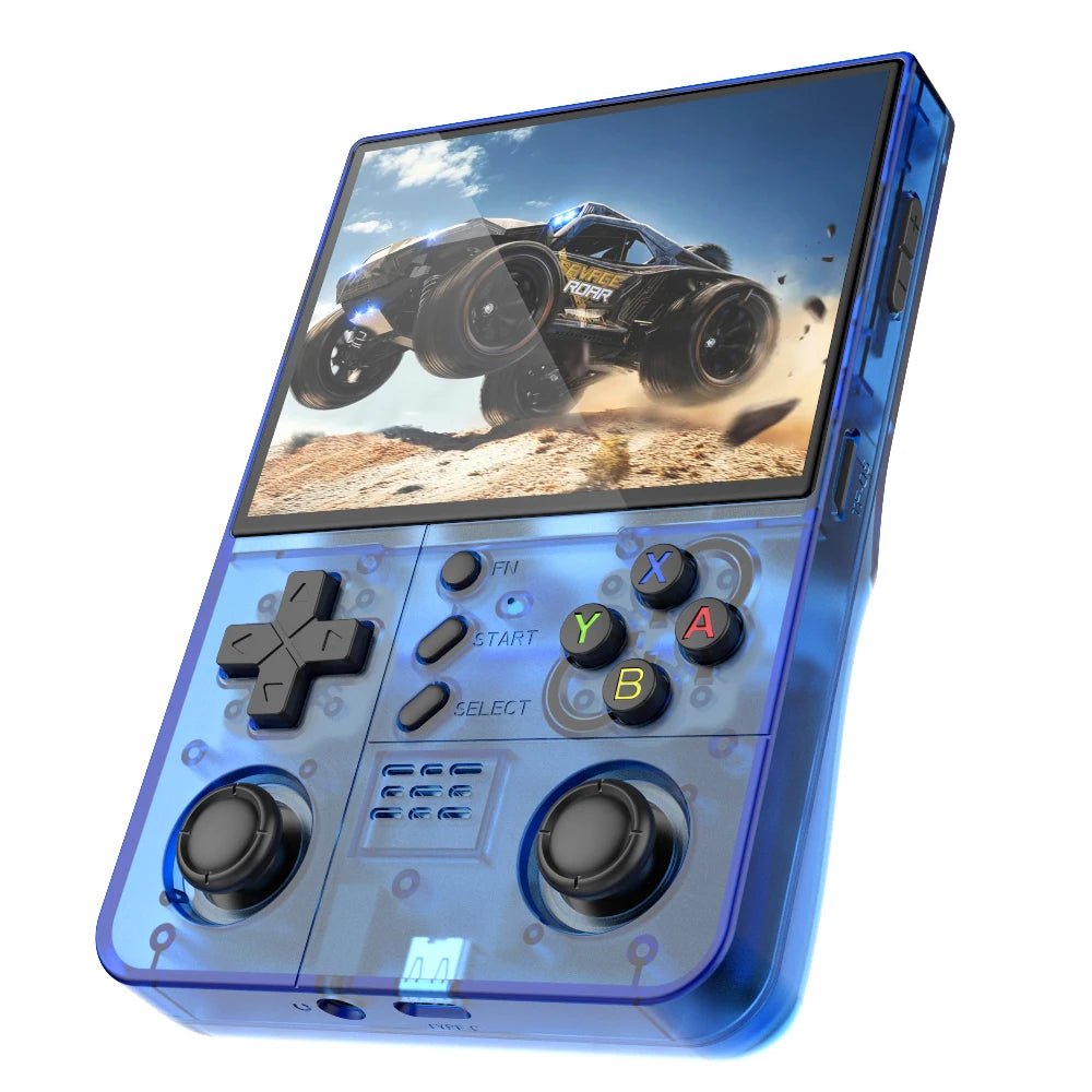 R40XX Pro Max Retro Games Console 4.2 inch IPS Screen 4000mAh Portable Handheld Console Built - in Wi - Fi kid Game Console - handheldgameconsoles.games