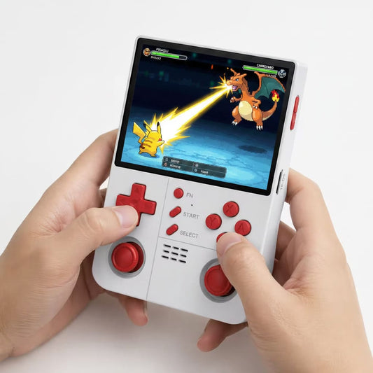 R40XX Pro Max レトロゲームコンソール 4.2インチ IPSスクリーン 4000mAh ポータブルハンドヘルドコンソール Wi-Fi内蔵 子供用ゲームコンソール