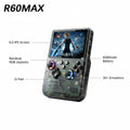 iGameConsole R60 MAX Best Retro Handheld Gaming Console 2026 | 10000 Preloaded GBA SNES PS1 N64 PSP Games ArkOS | Back to School Gift for Retro Gamers Adults Collectors | 6.0 Inch IPS Linux 64GB ArkOS Emulator Console