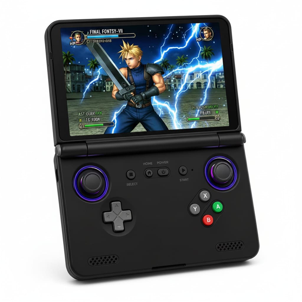 Retroid Pocket Flip2 Handheld Game Console | iGameConsole
