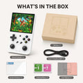 iGameConsole RG35XX Best Premium Retro Handheld Console 2026 | 10000 Preloaded GBA SNES PS1 Games Plug and Play | Back to School Gift for Kids Adults Dad | 3.5 Inch IPS Linux 64GB Emulator Console | Nostalgic Classic Gaming Childhood Memories