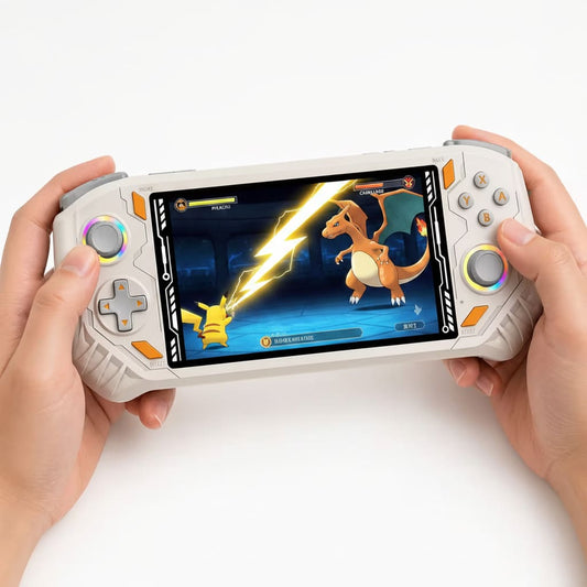 iGameConsole RG52 Pro Best Premium Retro Handheld Console 2026 | 10000 Preloaded GBA SNES PS1 Games Plug and Play | Back to School Gift for Kids Adults Dad | 5.5 Inch IPS Android 64GB Emulator Console | Nostalgic Classic Gaming Childhood Memories